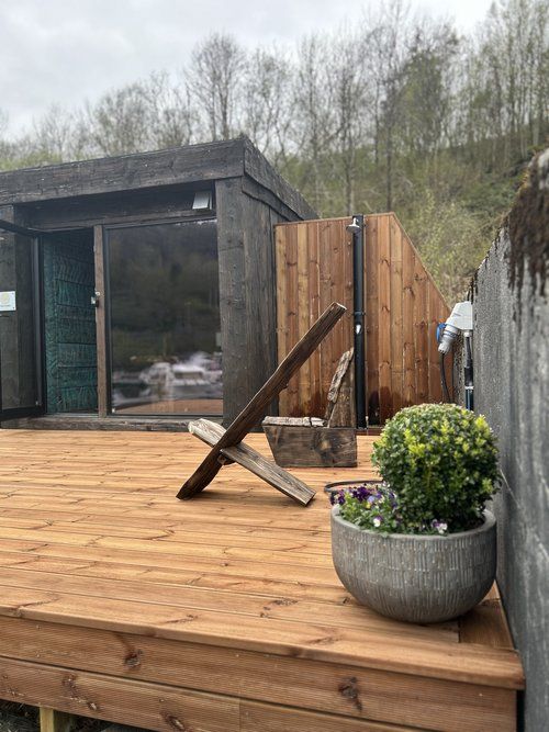 Badstue bergen  varme, fjord og avkobling hele året